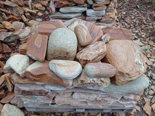 Златолит жёлтый, жёлто-зелёный глыбки и валуны для ланшафтного дизайна купить в Владимире