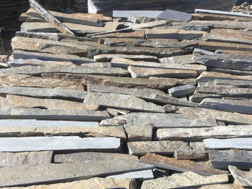 Горбушка златолит мультиколор для облицовки купить в Владимире