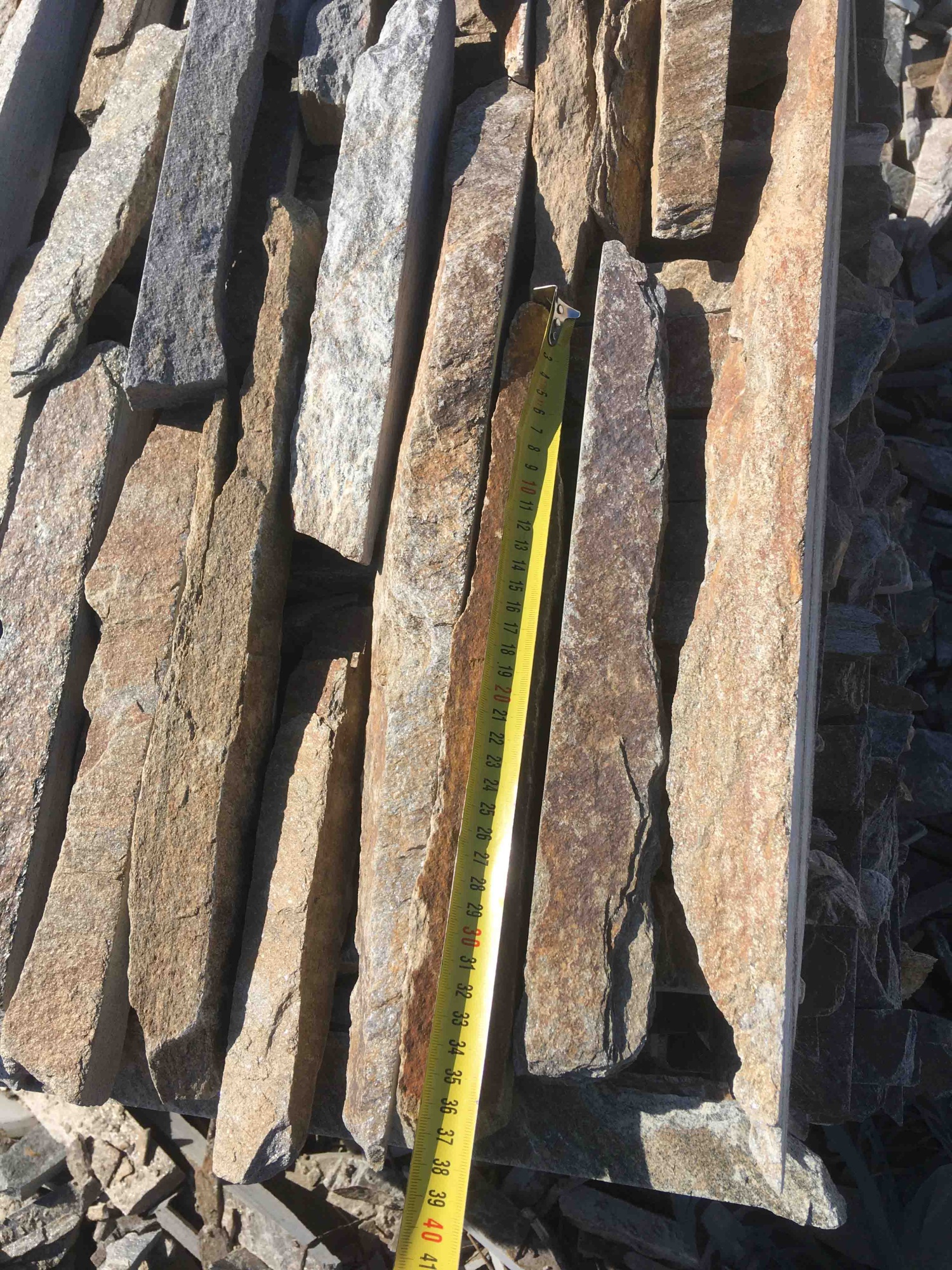 Горбушка златолит мультиколор для облицовки купить в Владимире