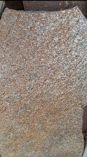 Плитняк златолит серебристый для цоколя, отмостки купить в Владимире