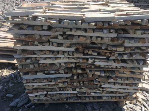 Горбушка златолит золотистый для облицовки купить в Владимире