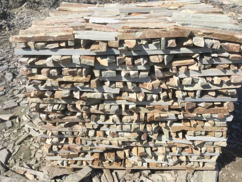 Горбушка златолит золотистый для облицовки купить в Владимире